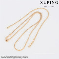 63875 Xuping style simple bijoux de mode ensembles plaqués or sans pierre